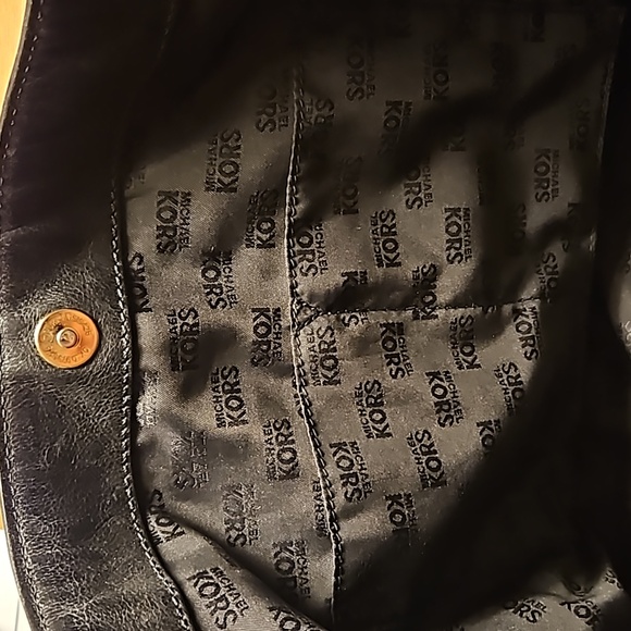 Michael Kors black tote purse - Picture 5 of 6